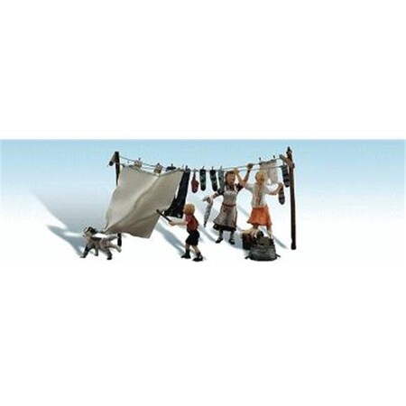 Woodland Scenics Woodland Scenics WOO1936 Ho Wash Day Getaway WOO1936